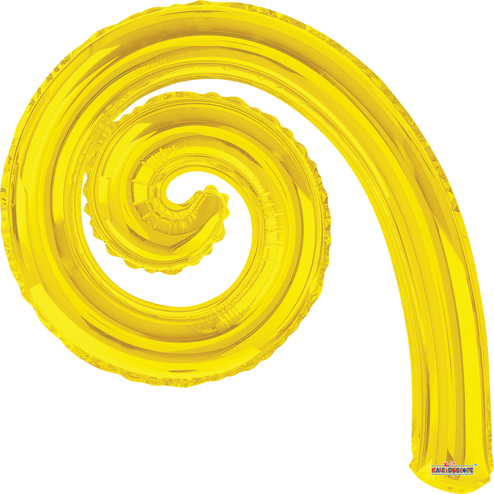 Kurly Spiral Yellow Gb