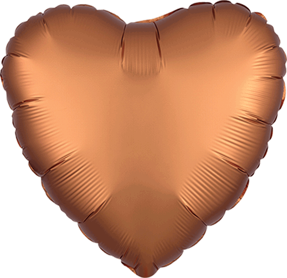 17H Met Satin Luxe Amber Heart