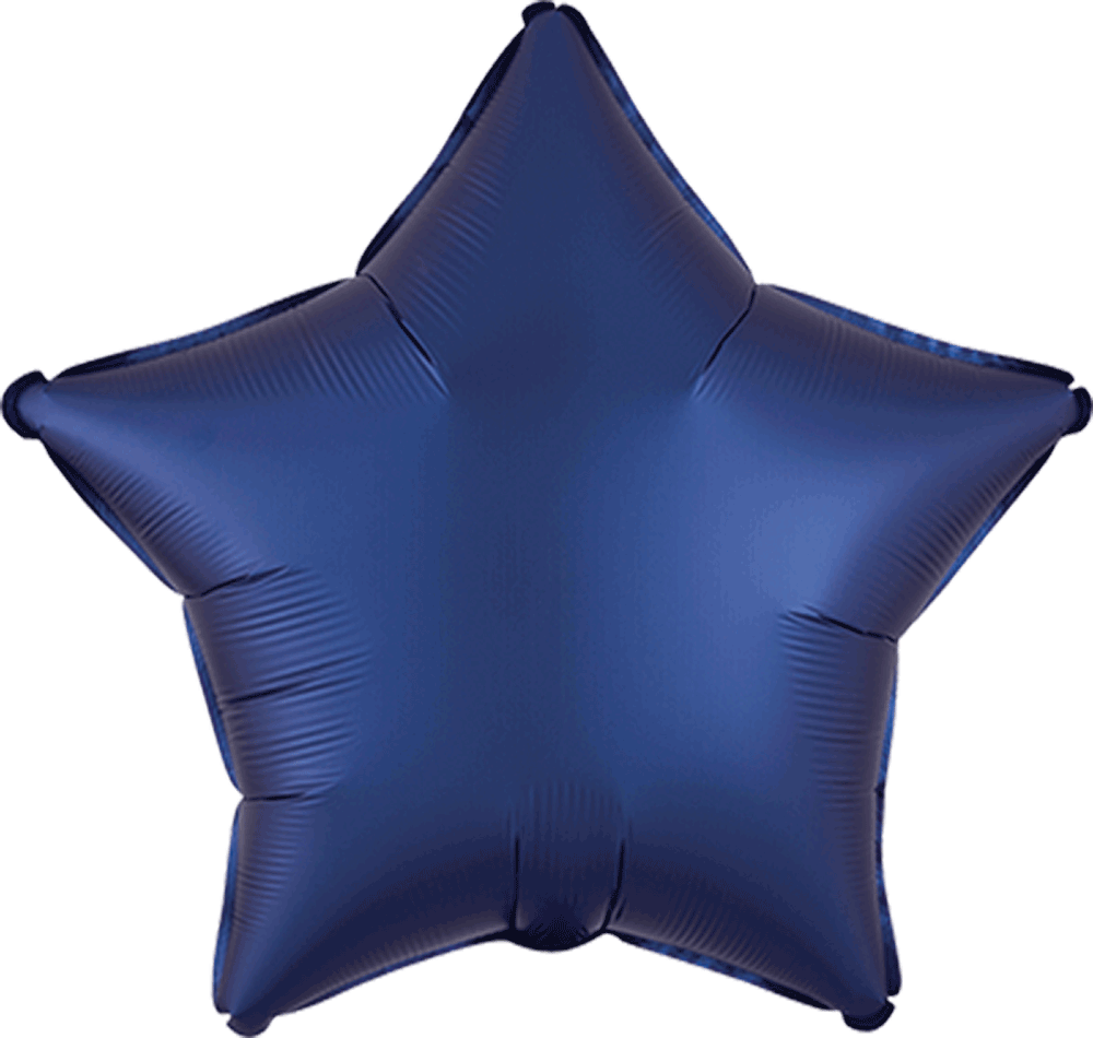 19S Met Satin Luxe Navy Star