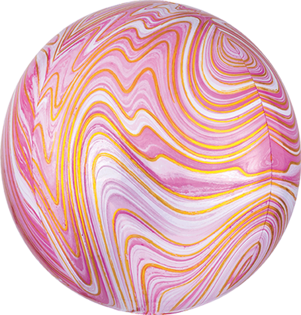 Orbz Met Pink Marblez