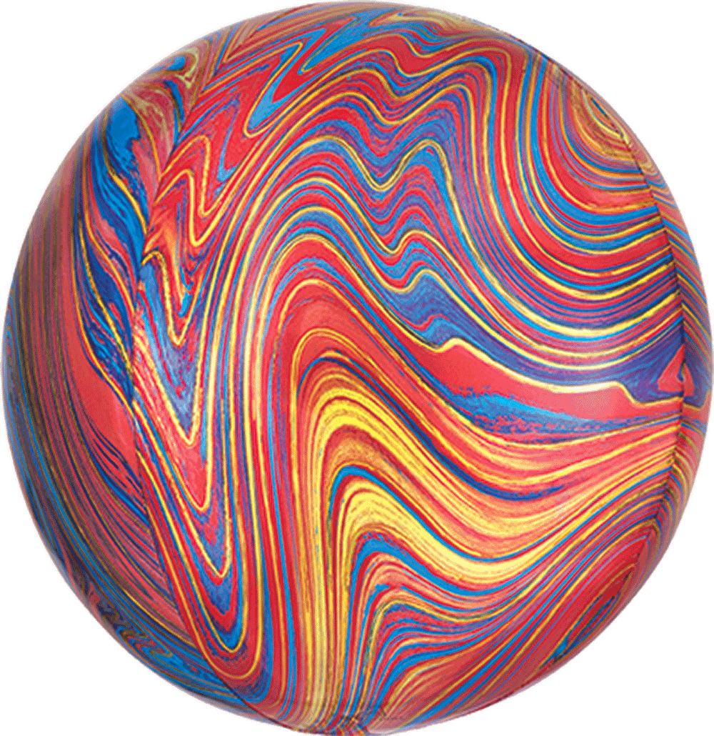 Orbz Met Colorful Marblez