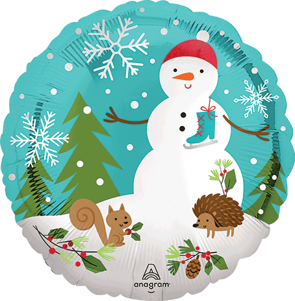 Woodland Snowman