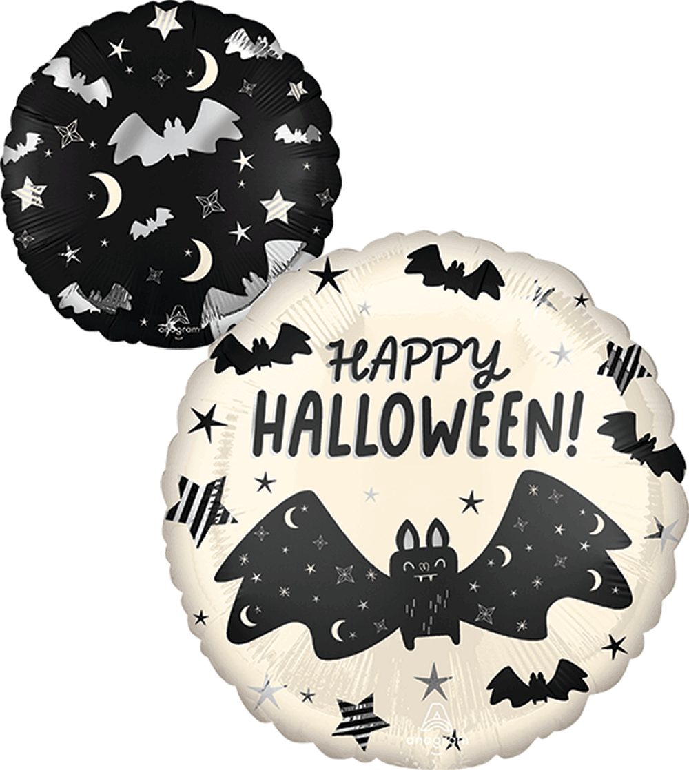 Satin Halloween Bat Attack