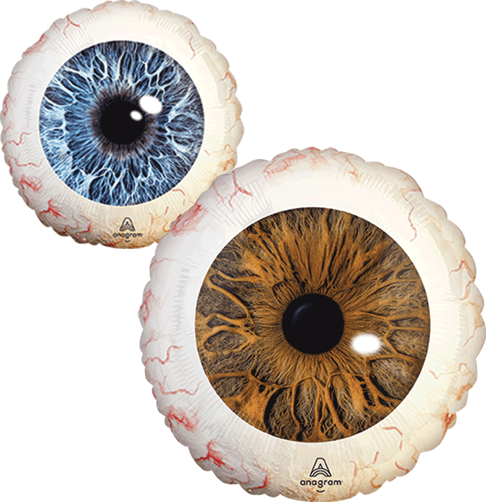 Creepy Brown & Blue Eyeballs