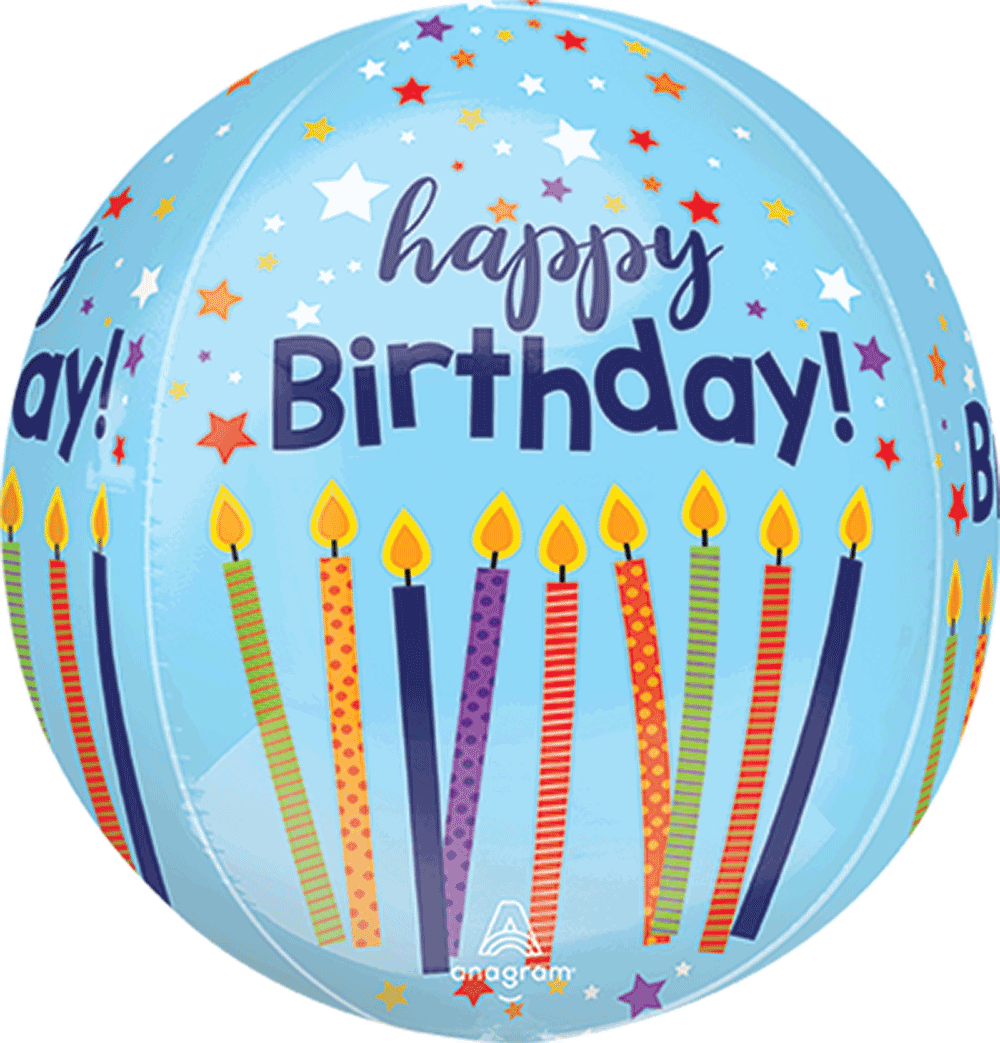 Orbz Happy Birthday Celebrate