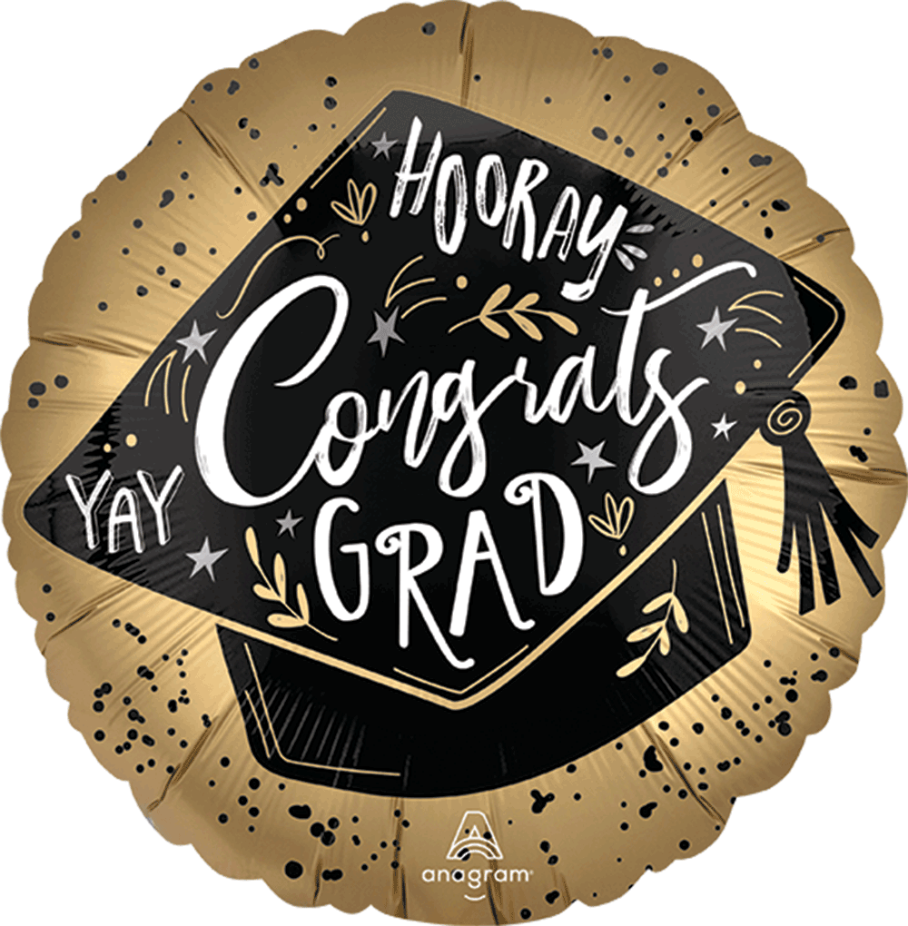 Satin Grad Achievement Burst