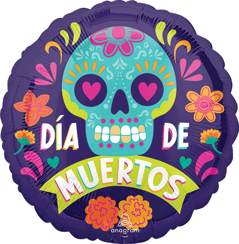 Dia De Muertos Bold Sugar Skulls
