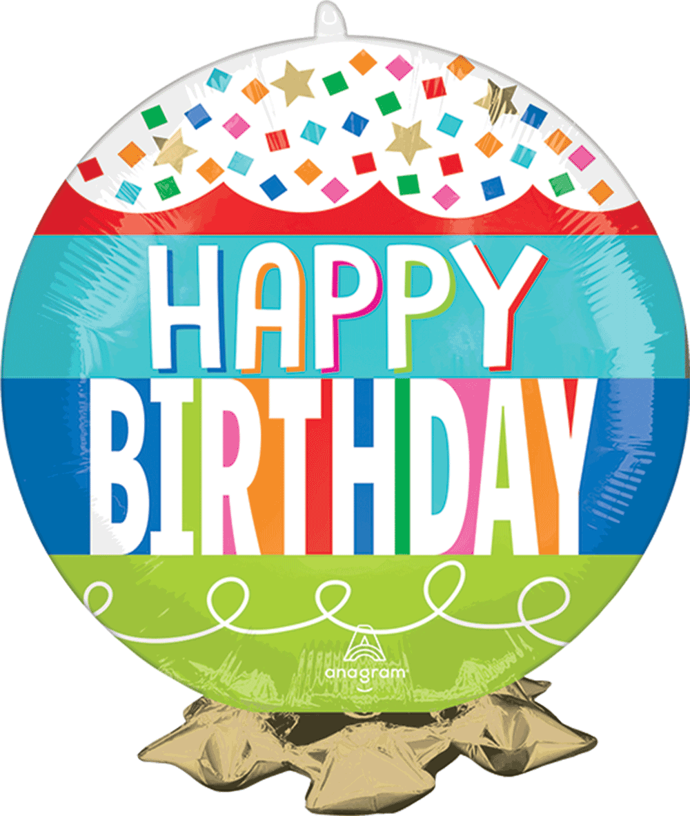 Frillz Met Rainbow Birthday Wishes