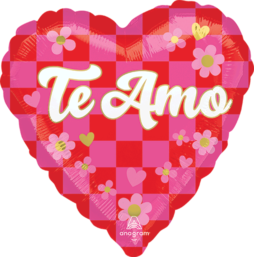 Te Amo Checkerboard Love