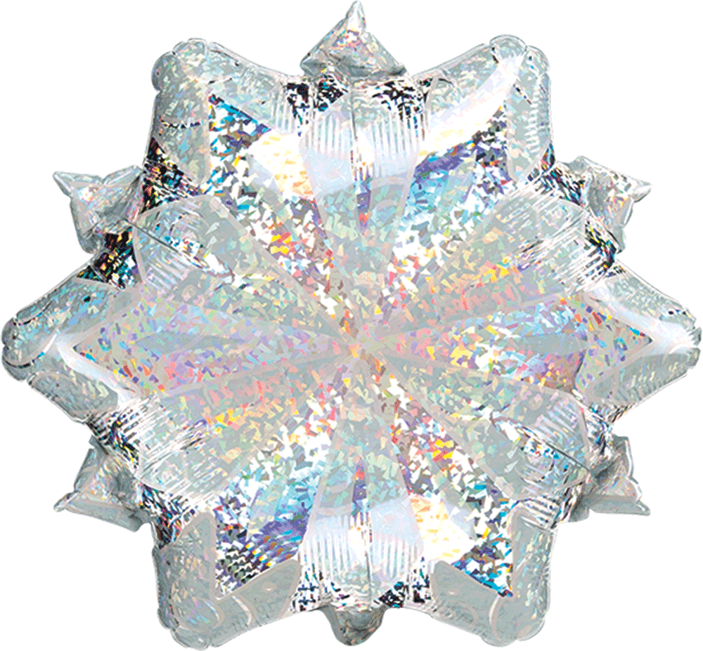 Wht Xmas Snowflake (Prs)