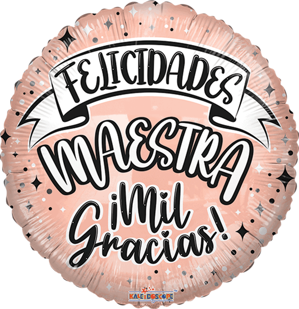 Felicidades Maestra Banner