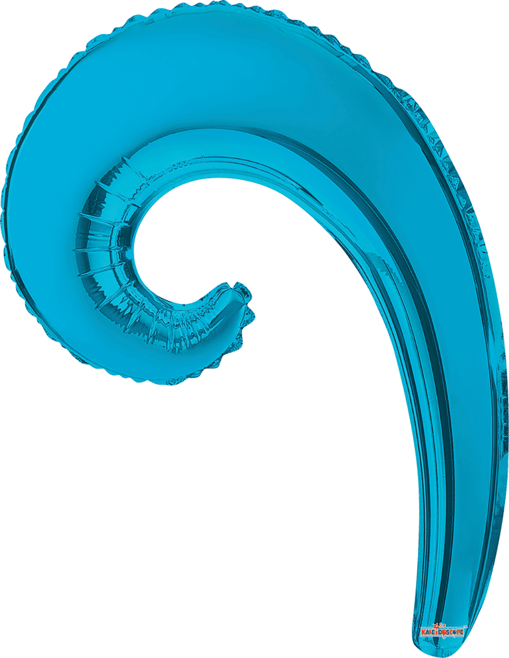 Kurly Wave Turquoise Blue