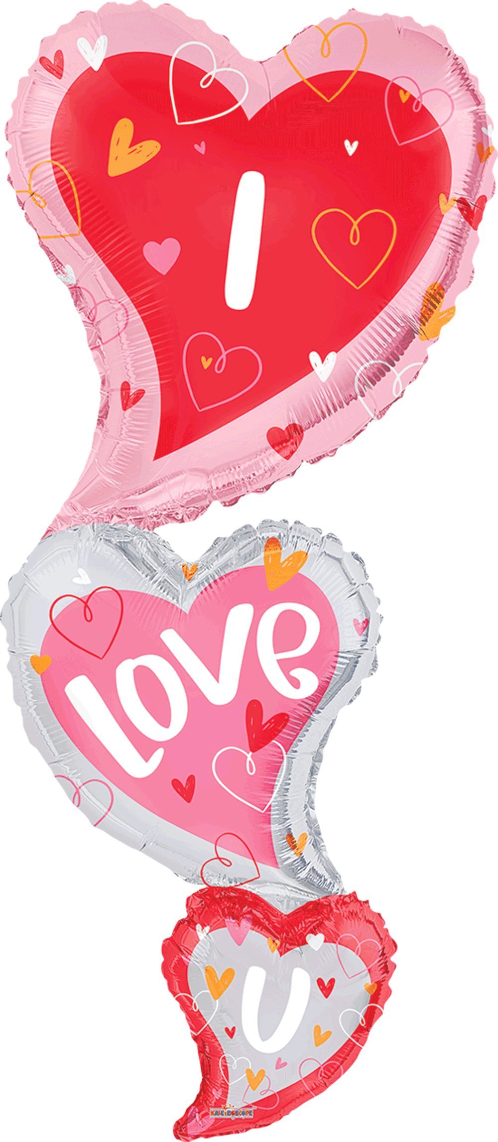 Ily 3 Standing Hearts