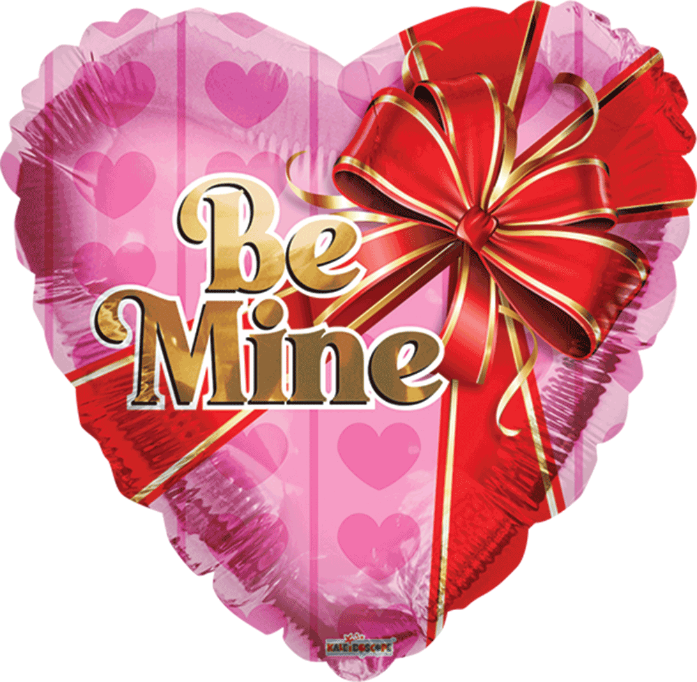 Be Mine Heart With Bow