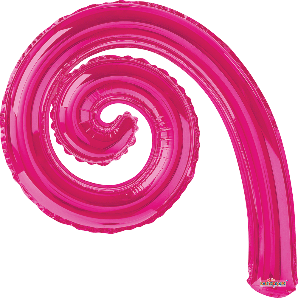 Kurly  Spiral Magenta