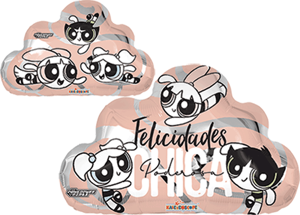 Chicas Superpoderosas Felicidades Nube