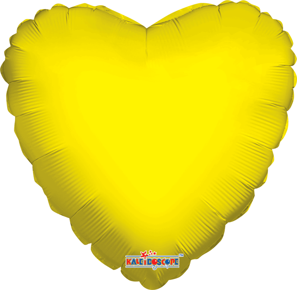 4H Amarillo Solido Corazon