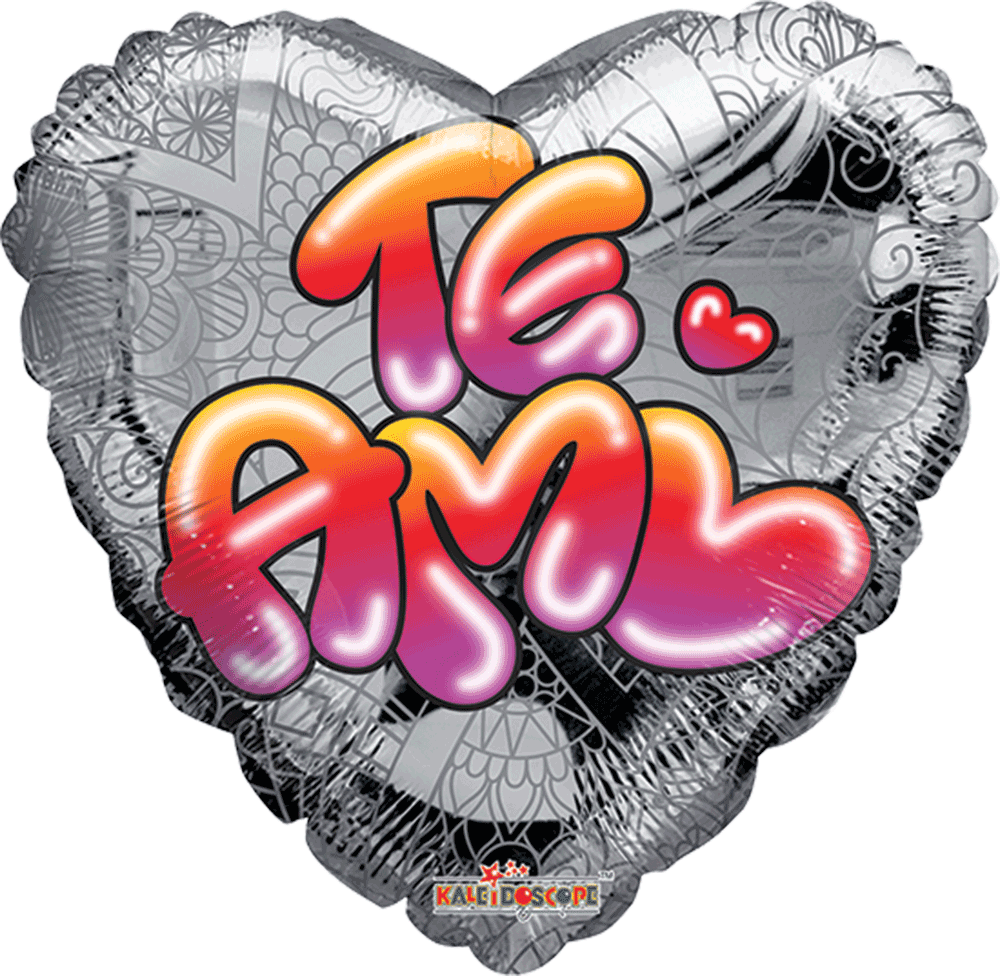 Te Amo Mandala Plateada