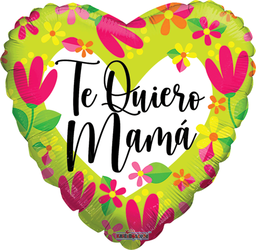 Te Quiero Mama Corazon Verde