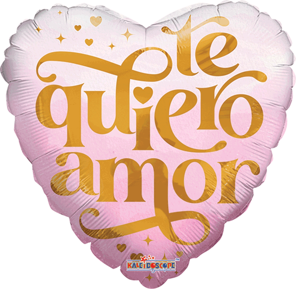 Te Quiero Amor Lettering