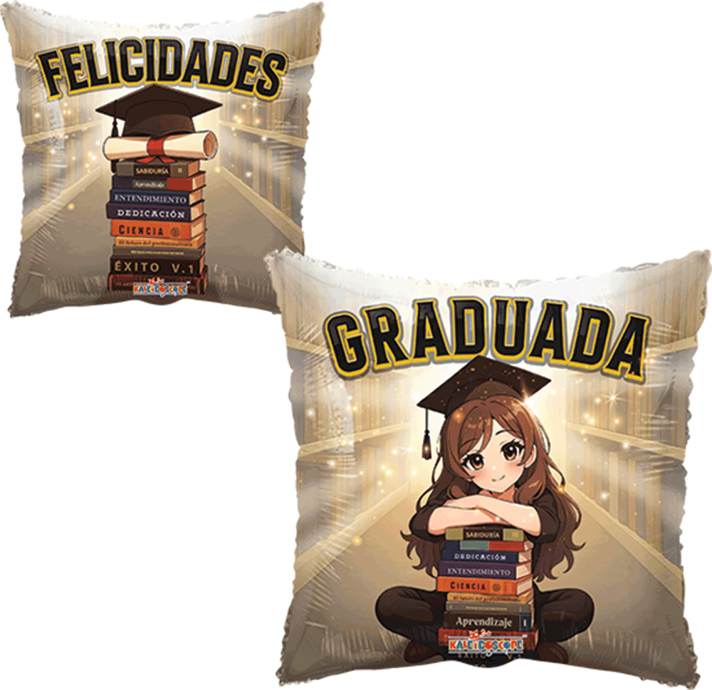 Graduada Con Libros