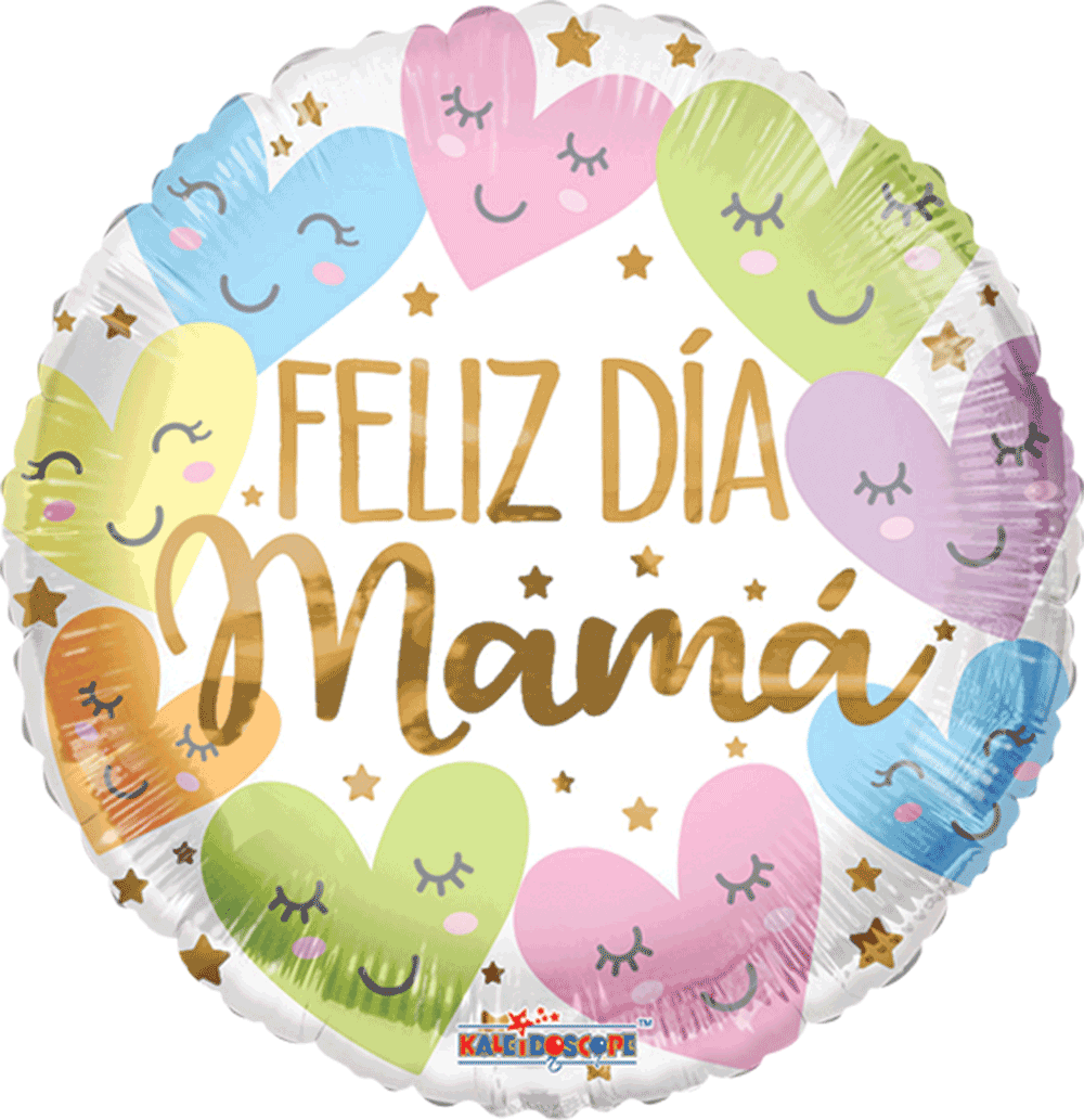 Feliz Dia Mamá Corazones